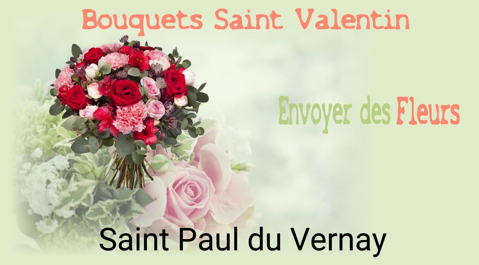 Roses de Saint-Valentin livrées à Saint-Paul-du-Vernay